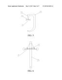 BRIDGE MAINTENANCE VEHICLE WITH HINGE-CONNECTED TYPE HANGING BRACKET AND     CAPABLE OF AVOIDING BRIDGE-SIDE OBSTACLES diagram and image