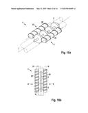 CONVEYING DEVICE, CARRIER, AND FEEDING DEVICE FOR CONVEYING BULK GOODS diagram and image