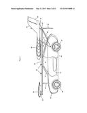 Telescopic Wing and Rack System for Automotive Airplane diagram and image