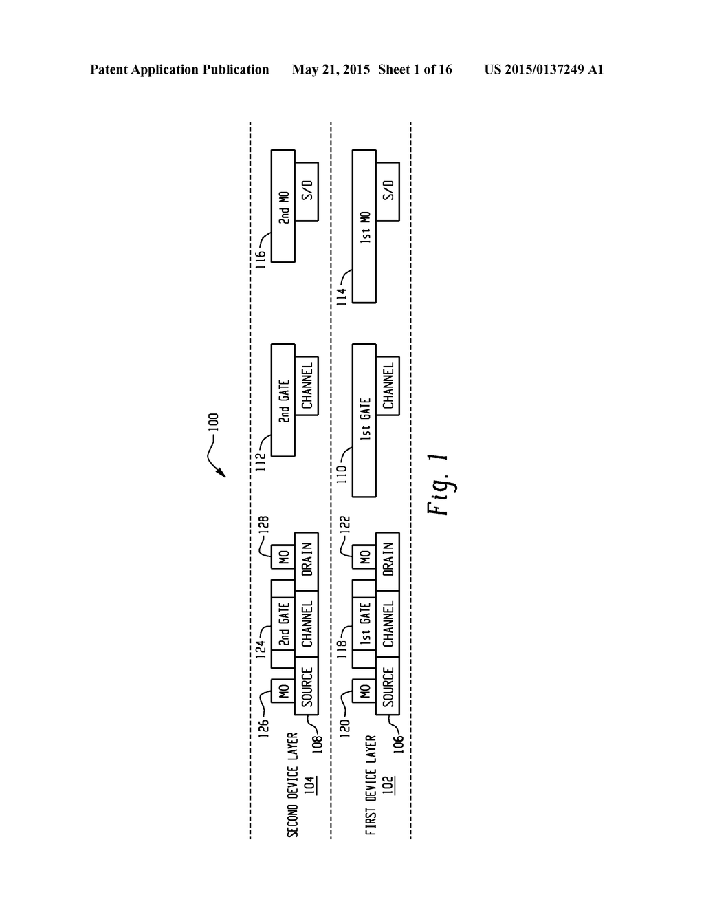 INTER-LEVEL CONNECTION FOR MULTI-LAYER STRUCTURES - diagram, schematic, and image 02