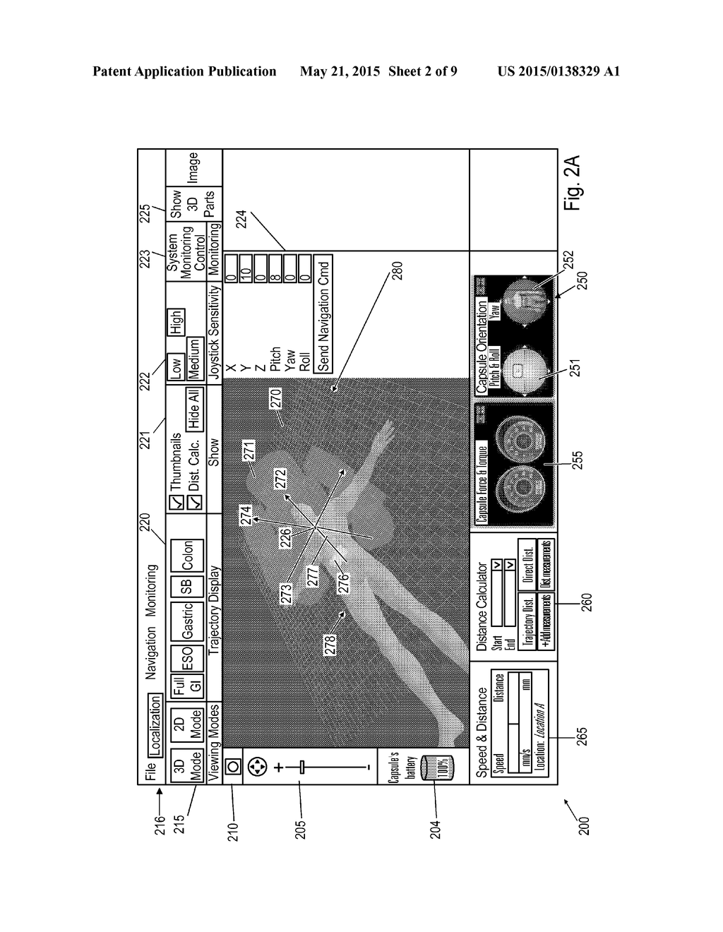 SYSTEM AND METHOD FOR AUTOMATIC NAVIGATION OF A CAPSULE BASED ON IMAGE     STREAM CAPTURED IN-VIVO - diagram, schematic, and image 03