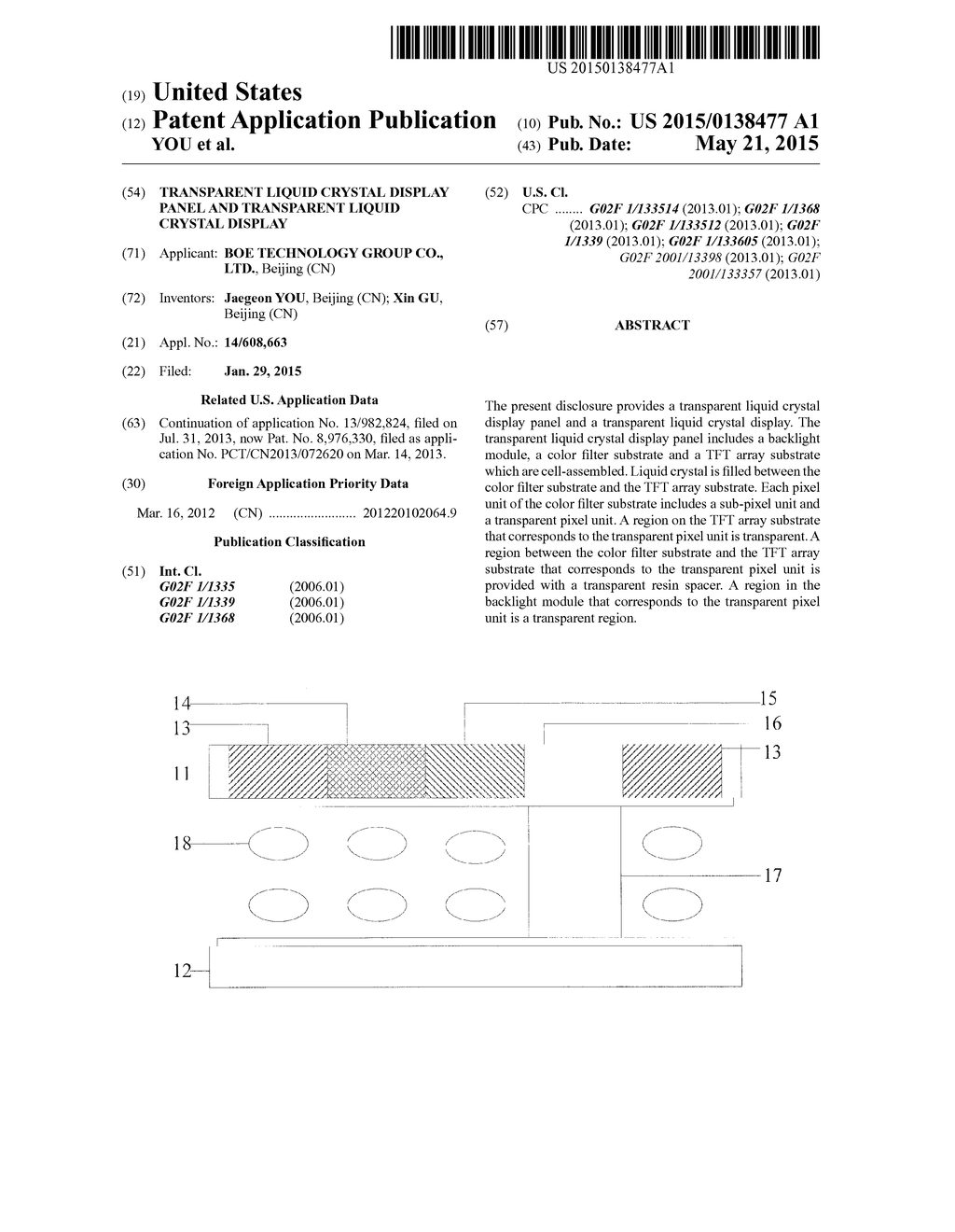 TRANSPARENT LIQUID CRYSTAL DISPLAY PANEL AND TRANSPARENT LIQUID CRYSTAL     DISPLAY - diagram, schematic, and image 01