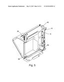 HOLDING FRAME AND HOUSING ASSEMBLY FOR ELECTRONIC DEVICE diagram and image