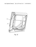 HOLDING FRAME AND HOUSING ASSEMBLY FOR ELECTRONIC DEVICE diagram and image