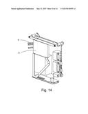 HOLDING FRAME AND HOUSING ASSEMBLY FOR ELECTRONIC DEVICE diagram and image