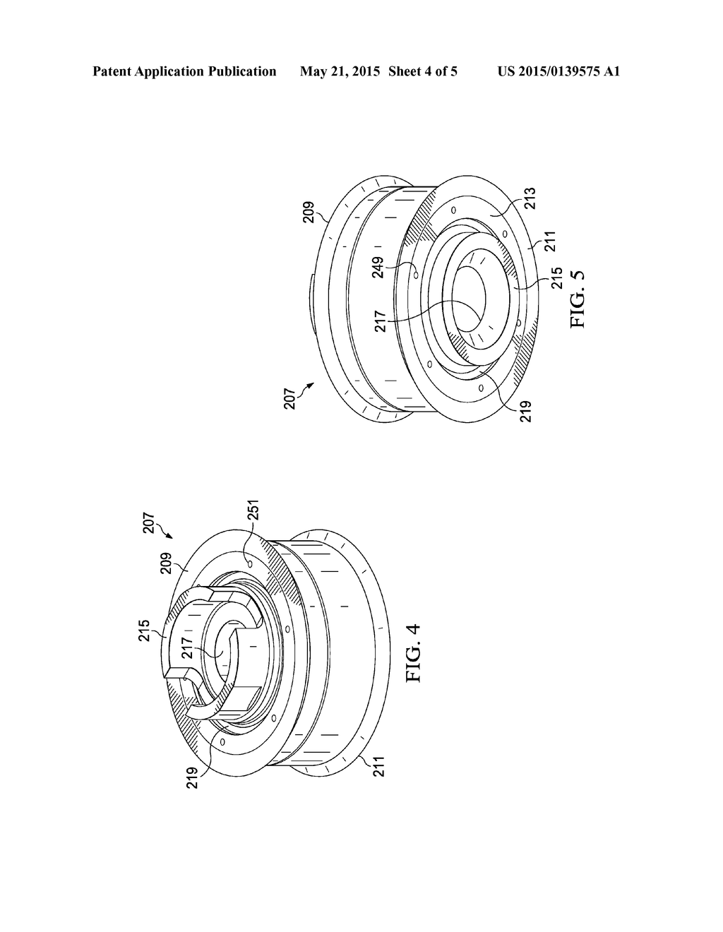 ELASTOMERIC SPHERICAL BEARING ASSEMBLY AND STRUCTURAL MEMBER INCORPORATING     THE SAME - diagram, schematic, and image 05