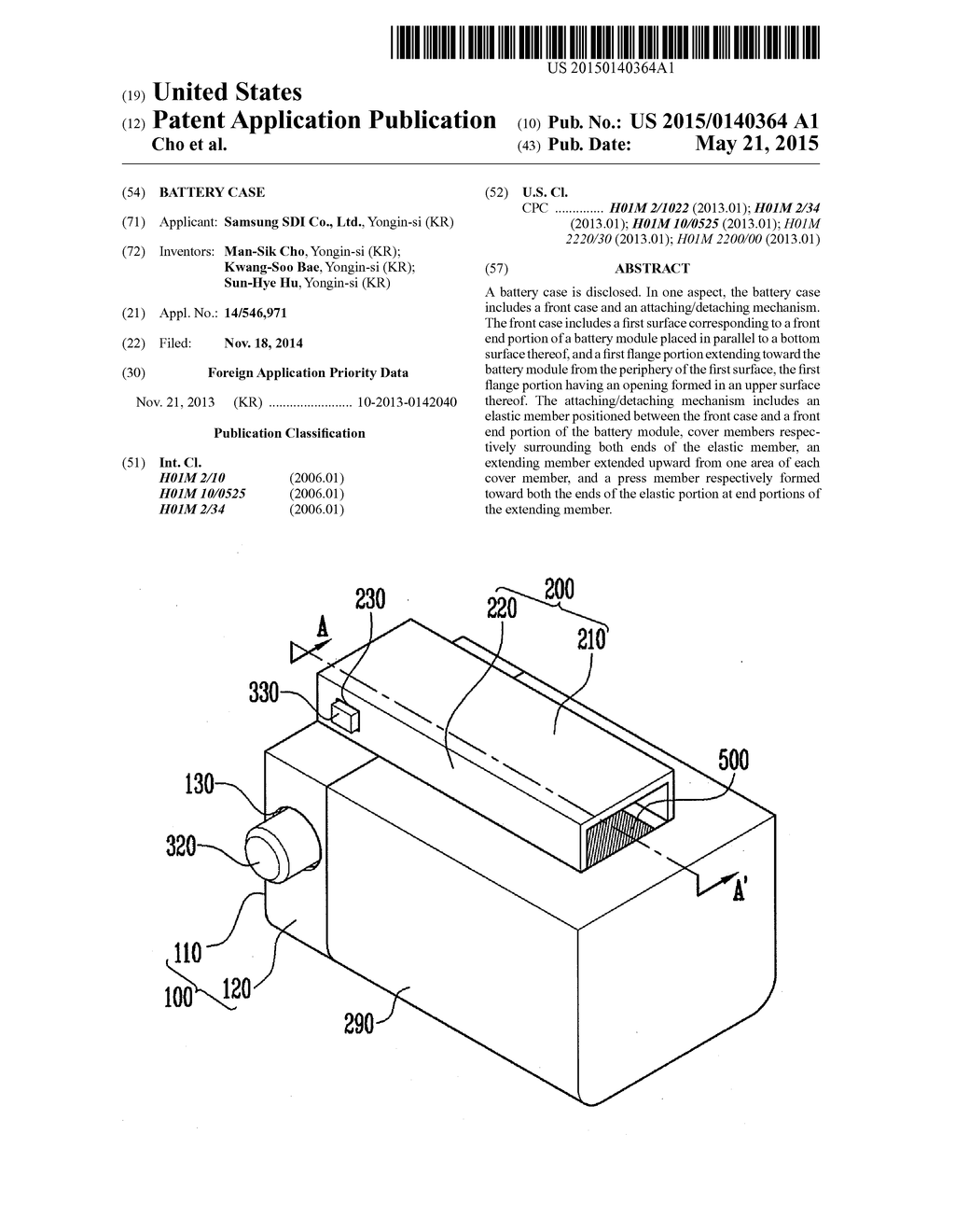 BATTERY CASE - diagram, schematic, and image 01