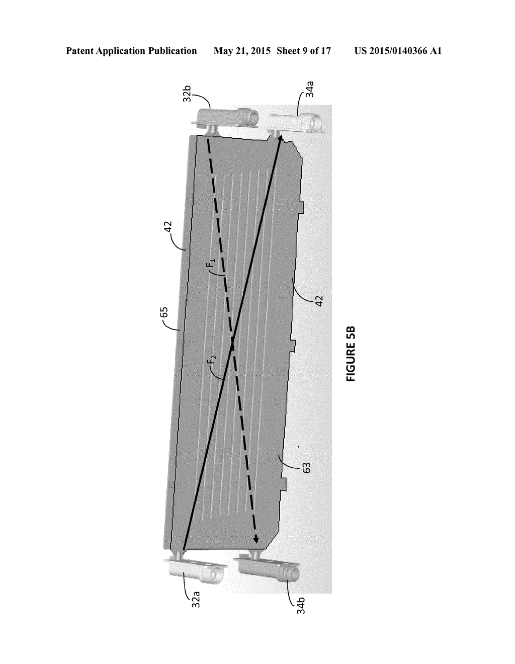 VEHICLE BATTERY PACK, A SYSTEM FOR COOLING A BATTERY PACK AND A COOLING     PLATE FOR USE IN THE SYSTEM - diagram, schematic, and image 10