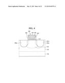 INTEGRATED CIRCUIT DEVICES INCLUDING FINFETS AND METHODS OF FORMING THE     SAME diagram and image