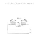 INTEGRATED CIRCUIT DEVICES INCLUDING FINFETS AND METHODS OF FORMING THE     SAME diagram and image