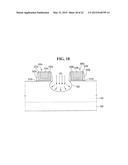 INTEGRATED CIRCUIT DEVICES INCLUDING FINFETS AND METHODS OF FORMING THE     SAME diagram and image