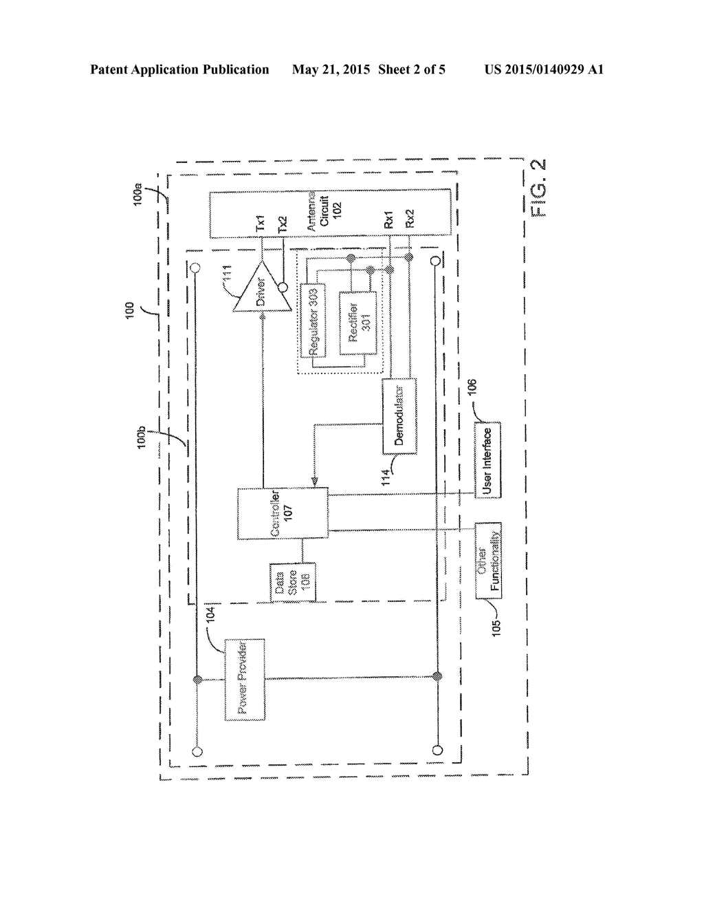 Recovering Data in a Near Field Communication Apparatus - diagram, schematic, and image 03