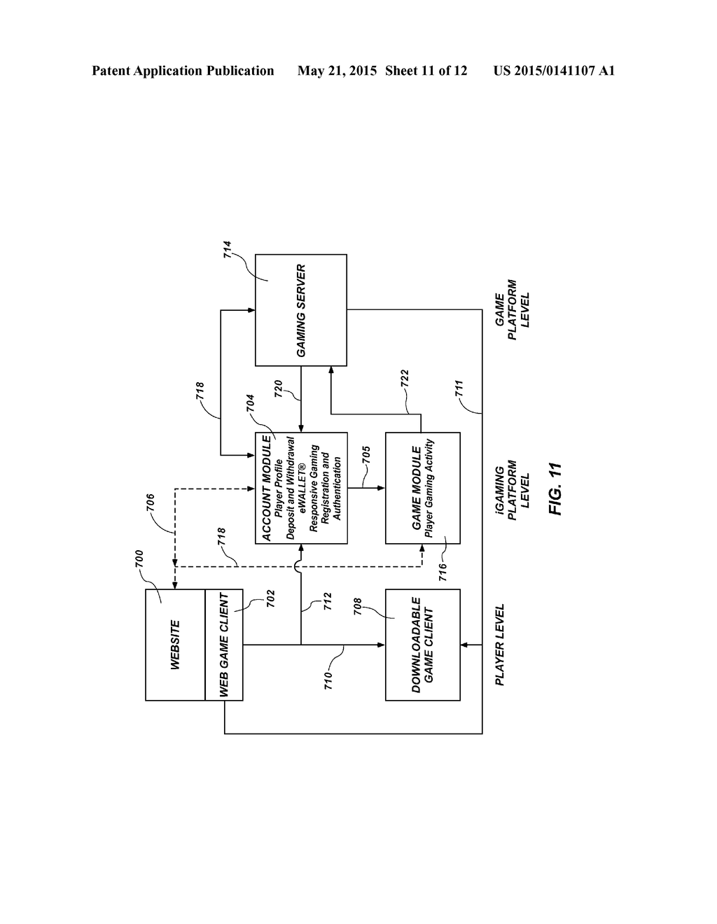 Methods of Administering Low Point Wagering Games - diagram, schematic, and image 12