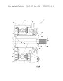 PULLEY DEVICE FOR A CHAIN OR BELT AND MOTOR VEHICLE EQUIPPED WITH SUCH A     DEVICE diagram and image