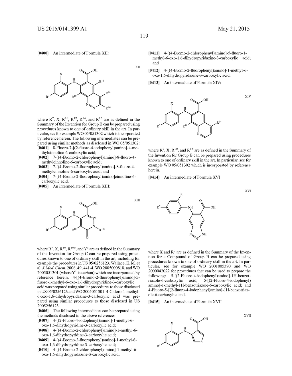 MEK Inhibitors And Methods Of Their Use - diagram, schematic, and image 120