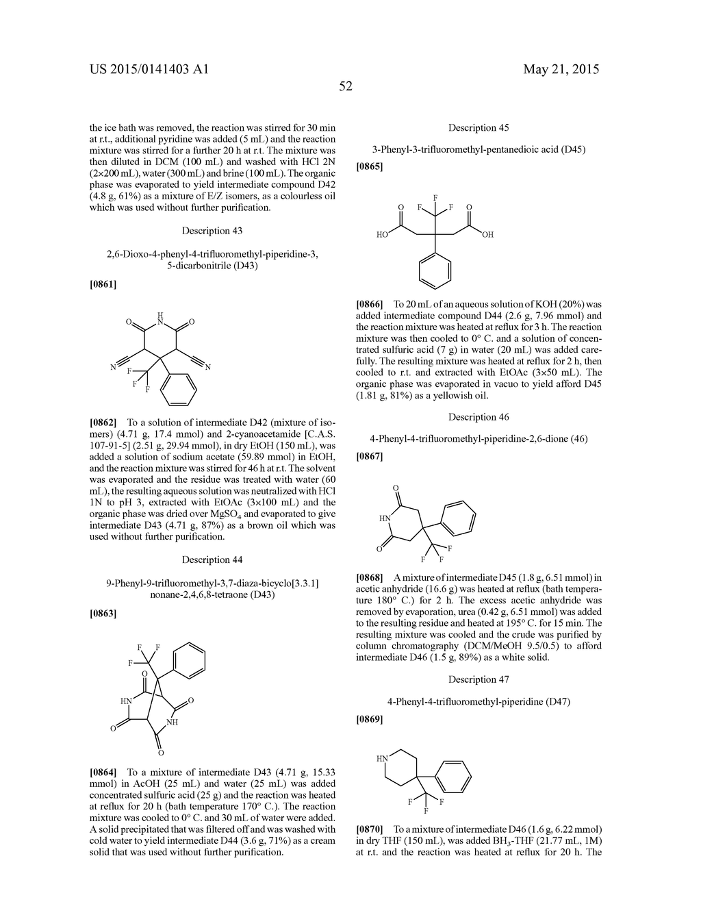 1,2,4-Triazolo [4,3-A] Pyridine Derivatives and Their Use For The     Treatment of Prevention of Neurological and Psychiatric Disorders - diagram, schematic, and image 53
