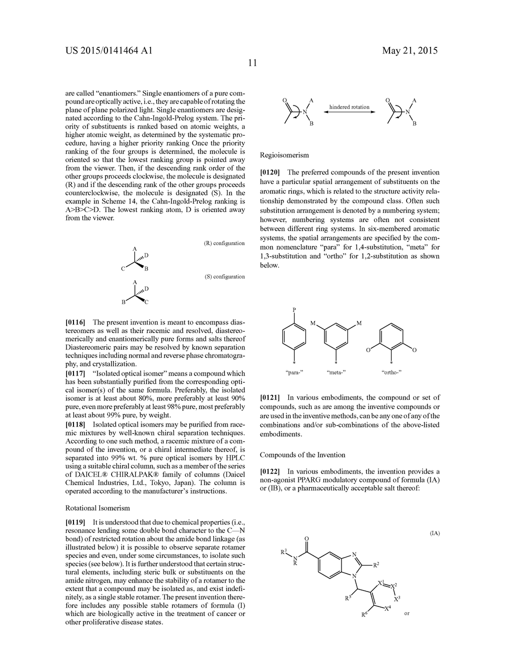 N-BIPHENYLMETHYLBENZIMIDAZOLE MODULATORS OF PPARG - diagram, schematic, and image 12