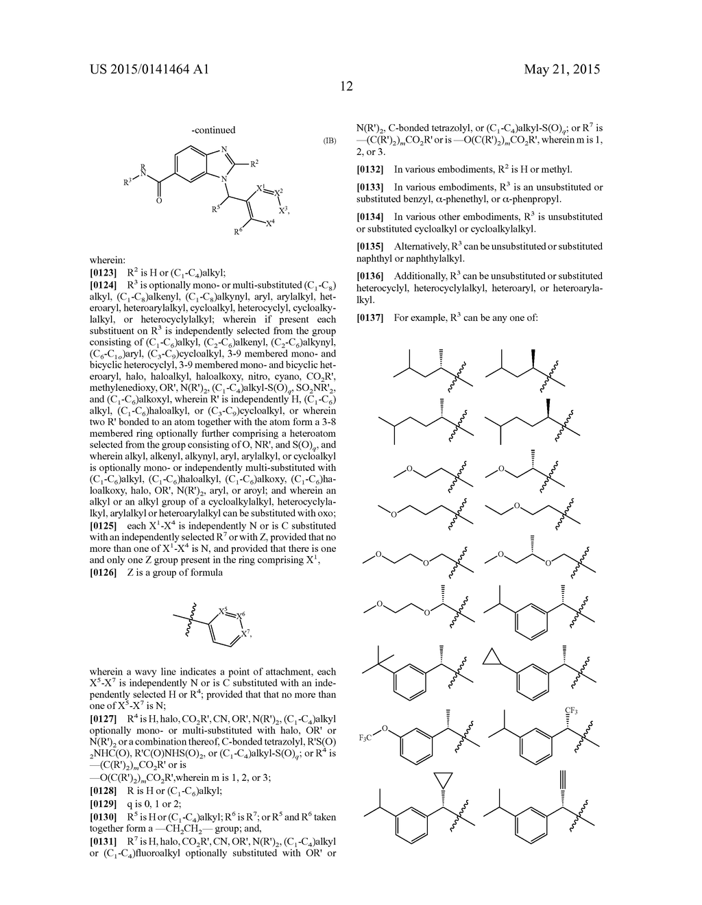 N-BIPHENYLMETHYLBENZIMIDAZOLE MODULATORS OF PPARG - diagram, schematic, and image 13