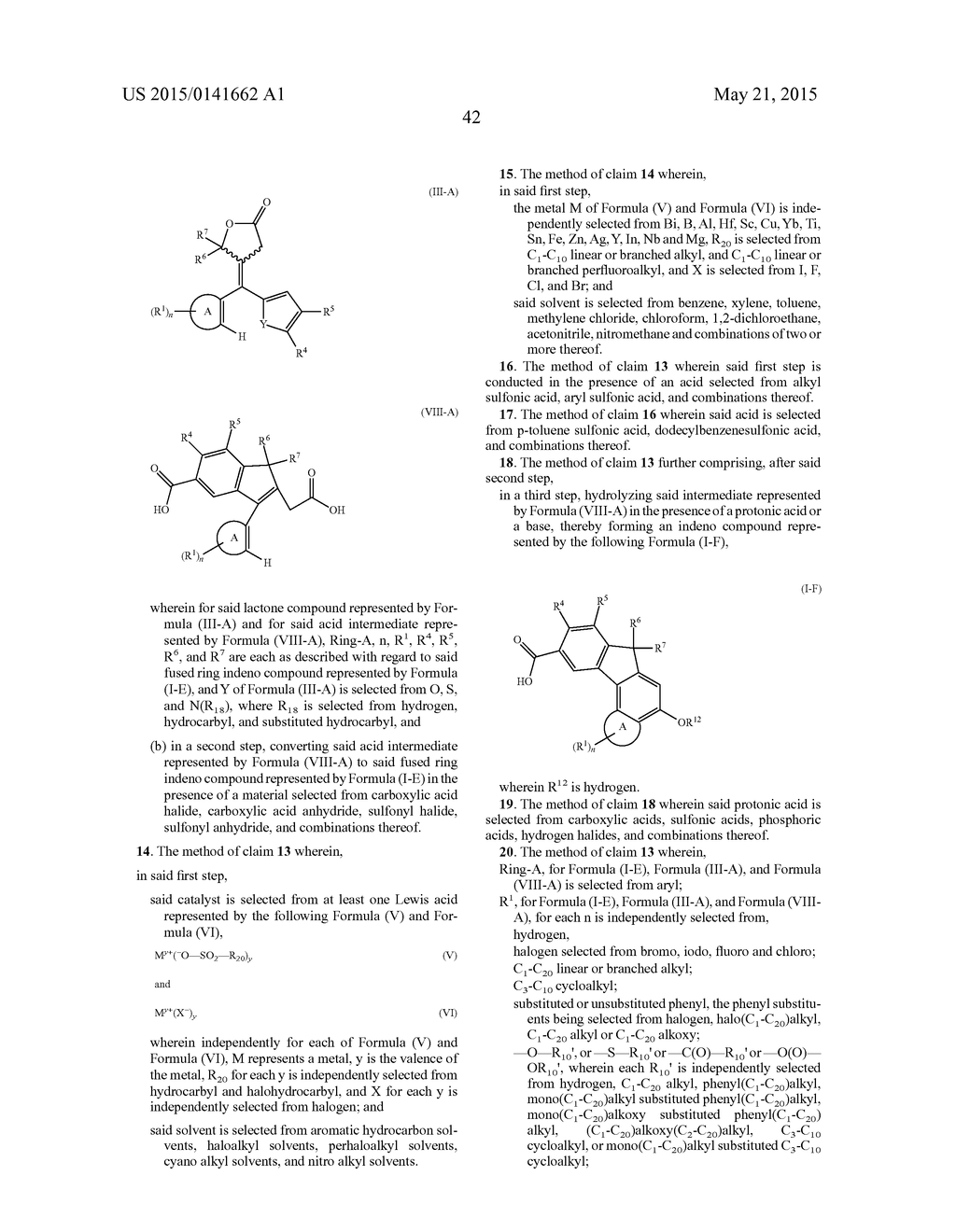 Method Of Preparing Fused Ring Indeno Compounds - diagram, schematic, and image 51