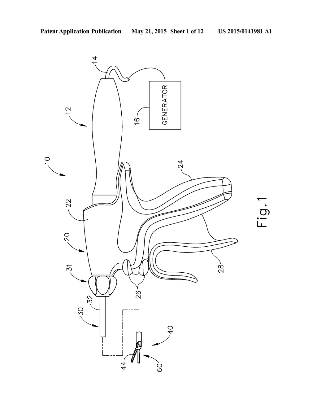 ULTRASONIC SURGICAL INSTRUMENT WITH ELECTROSURGICAL FEATURE - diagram, schematic, and image 02