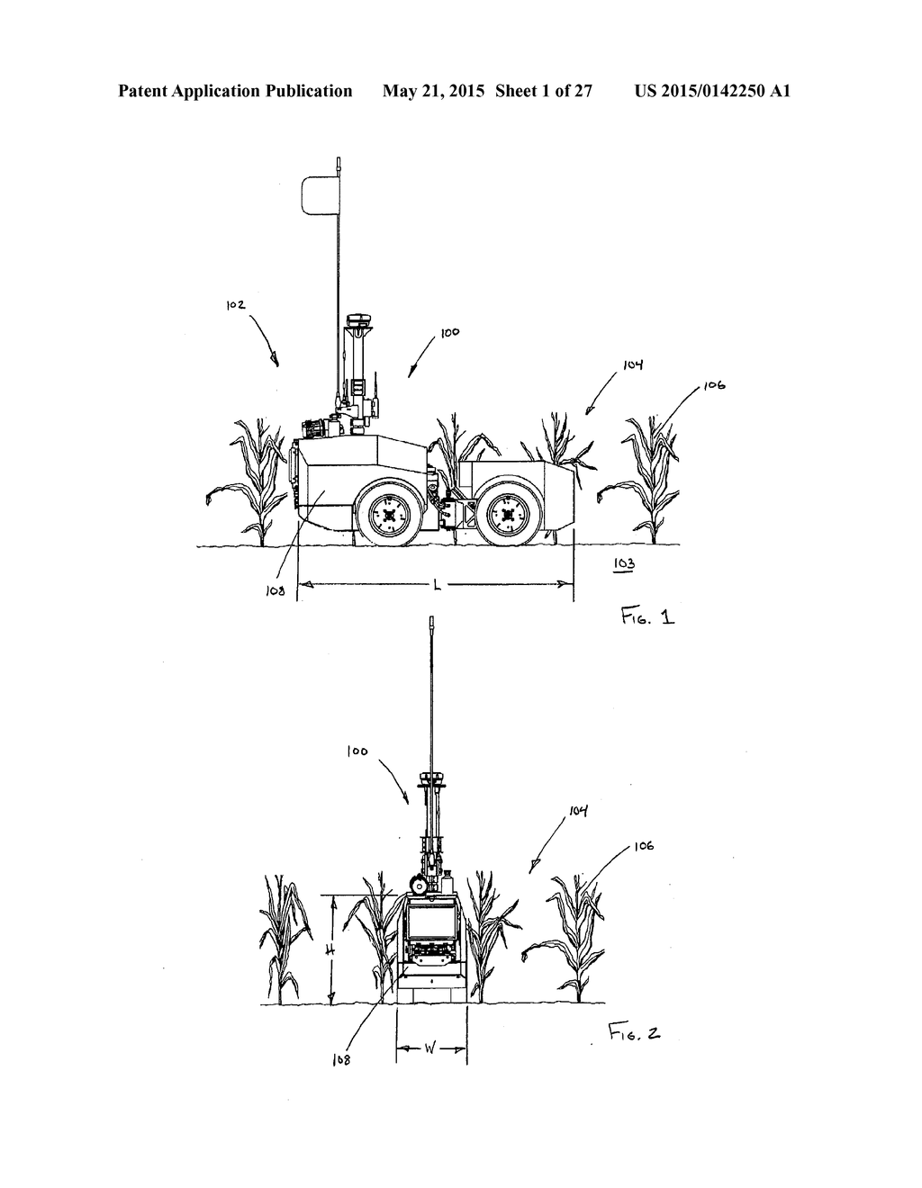 ROBOTIC PLATFORM AND METHOD FOR PERFORMING MULTIPLE FUNCTIONS IN     AGRICULTURAL SYSTEMS - diagram, schematic, and image 02