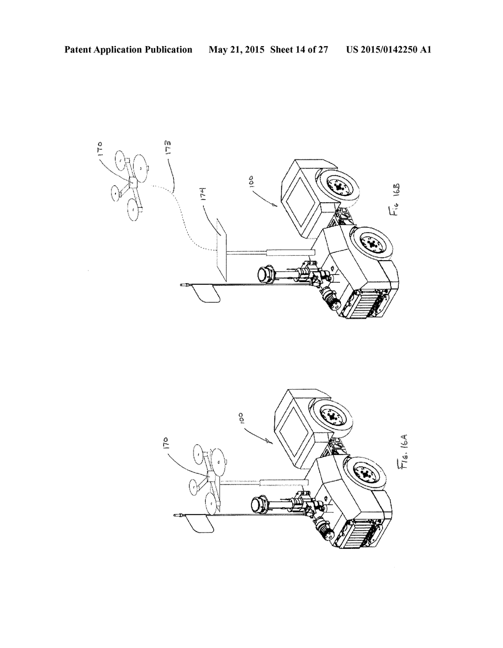 ROBOTIC PLATFORM AND METHOD FOR PERFORMING MULTIPLE FUNCTIONS IN     AGRICULTURAL SYSTEMS - diagram, schematic, and image 15