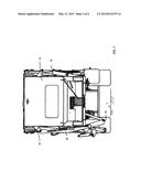 CONTROL SYSTEM TO AUTOMATICALLY RAISE COLLECTION MECHANISM OF SIDE LOADING     COMMODITY COLLECTION VEHICLE diagram and image