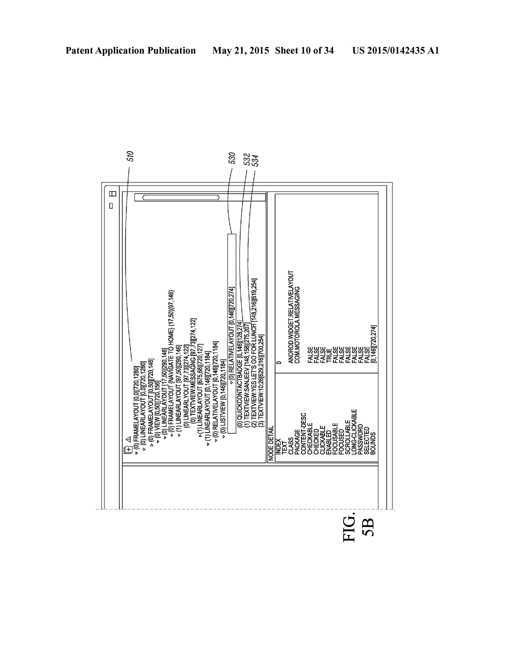 System and Method for Speech-Based Navigation and Interaction with a     Device's Visible Screen Elements Using a Corresponding View Hierarchy - diagram, schematic, and image 11