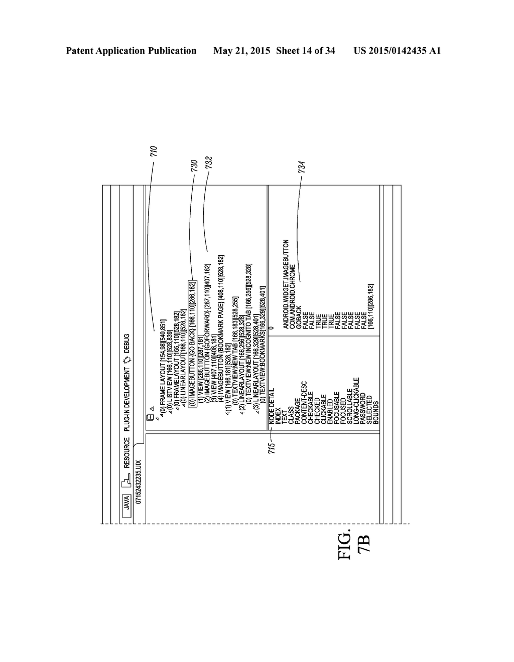 System and Method for Speech-Based Navigation and Interaction with a     Device's Visible Screen Elements Using a Corresponding View Hierarchy - diagram, schematic, and image 15