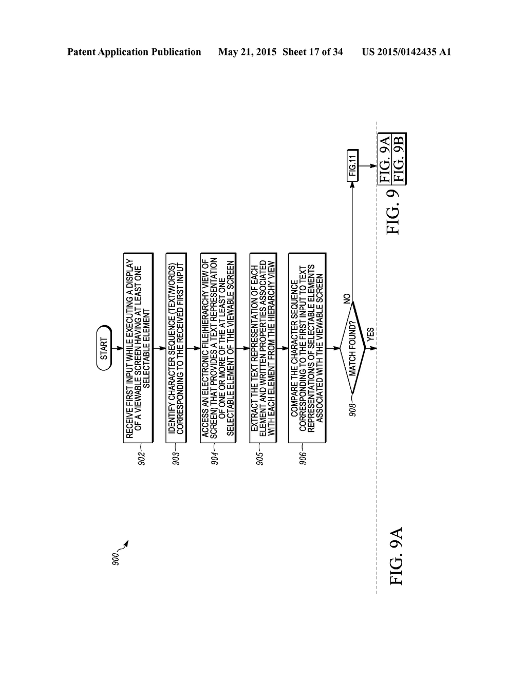 System and Method for Speech-Based Navigation and Interaction with a     Device's Visible Screen Elements Using a Corresponding View Hierarchy - diagram, schematic, and image 18