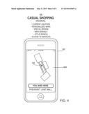 SYSTEMS AND METHODS FOR ACCESSING SHOPPING CENTER SERVICES USING A     PORTABLE ELECTRONIC DEVICE diagram and image