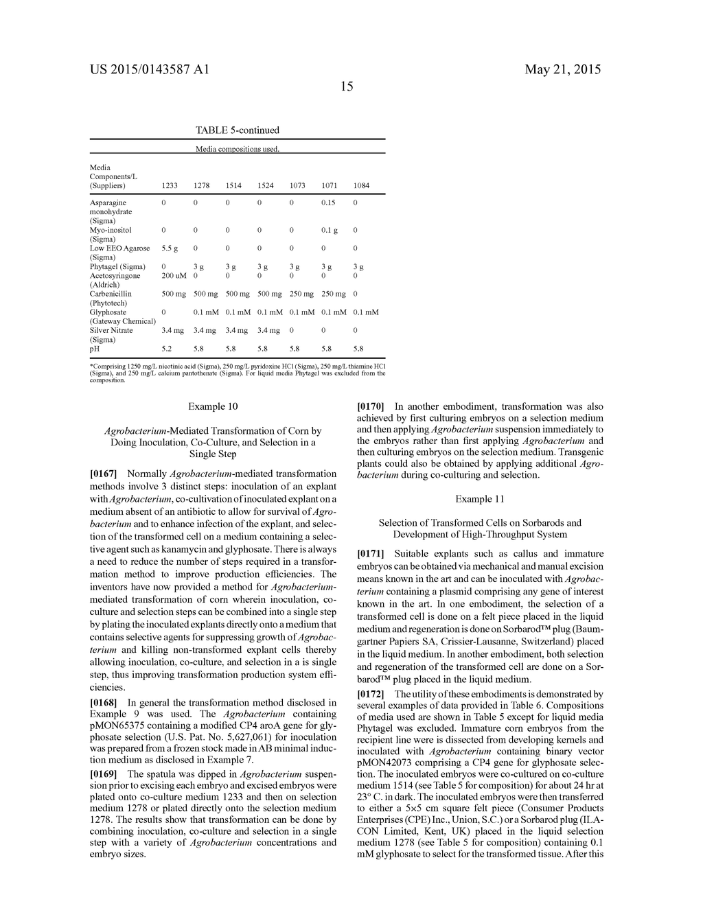 METHODS FOR PRODUCING TRANSGENIC PLANTS - diagram, schematic, and image 17