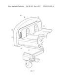 FOOTBOARD HAVING INTEGRATED FOOT CUSHION diagram and image