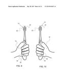 TOOTHBRUSH WITH FORMABLE HANDLE diagram and image