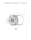 INDUSTRIAL GAS TURBINE EXHAUST SYSTEM WITH SPLINED PROFILE TAIL CONE diagram and image