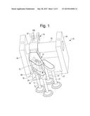 COMPRESSION-RELEASE ENGINE BRAKE SYSTEM FOR LOST MOTION ROCKER ARM     ASSEMBLY AND METHOD OF OPERATION THEREOF diagram and image