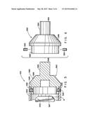 Electrical switch operated by lockable push button actuator, and retrofit     method and kit diagram and image