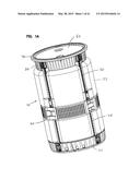 COLLAPSIBLE, REUSABLE STORAGE CONTAINER diagram and image