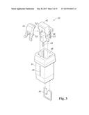 SAFETY DEVICE AND CASE WITH LID USING SAFETY DEVICE diagram and image