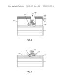 TRANSISTORS WITH FIELD PLATES RESISTANT TO FIELD PLATE MATERIAL MIGRATION     AND METHODS OF THEIR FABRICATION diagram and image