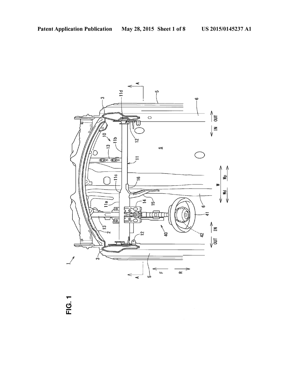 FRONT VEHICLE-BODY STRUCTURE OF VEHICLE - diagram, schematic, and image 02