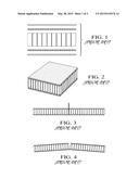 ASSEMBLY INCLUDING A COMPRESSION-MOLDED, COMPOSITE PANEL HAVING A     CELLULOSE-BASED CORE AND A HINGED MOUNTING FLANGE diagram and image