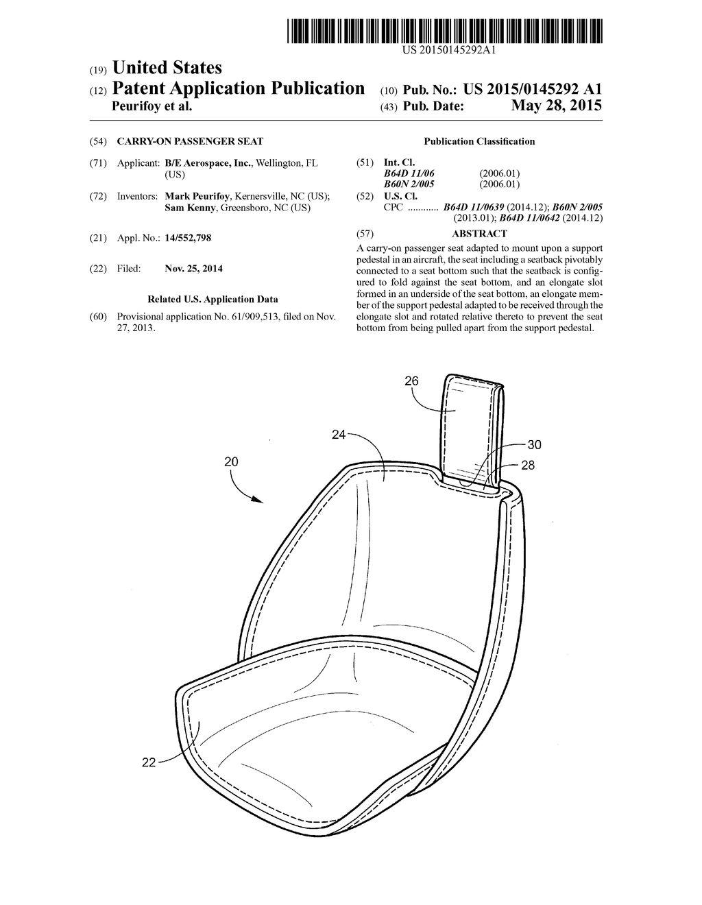 CARRY-ON PASSENGER SEAT - diagram, schematic, and image 01