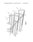 Ceiling Mounted Tray Storage System diagram and image