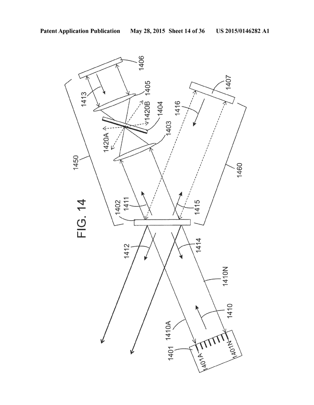 Wavelength Selective External Resonator and Beam Combining System for     Dense Wavelength Beam Combining Laser - diagram, schematic, and image 15