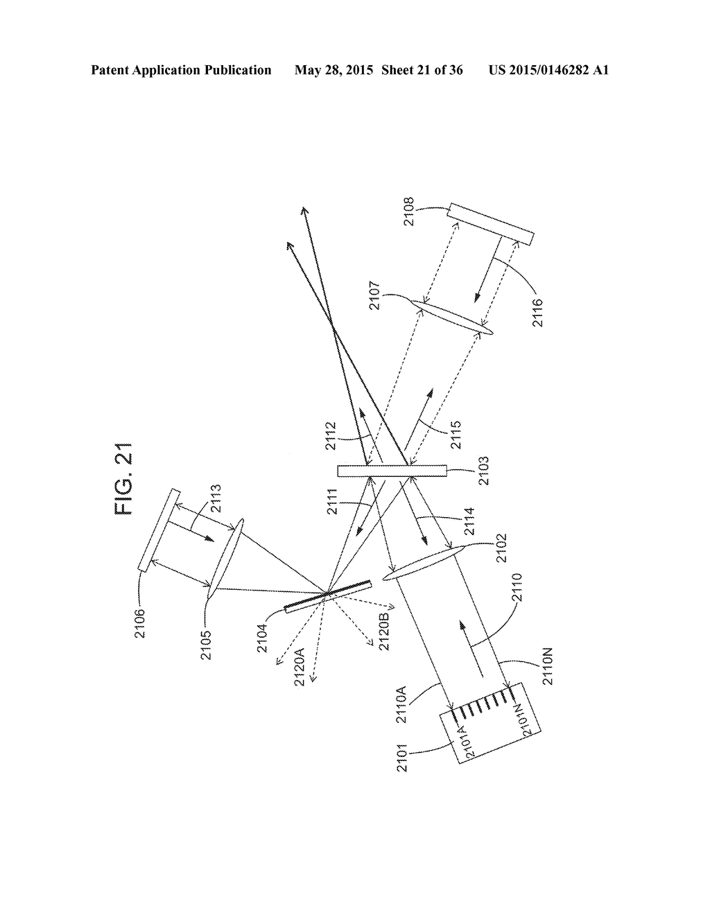 Wavelength Selective External Resonator and Beam Combining System for     Dense Wavelength Beam Combining Laser - diagram, schematic, and image 22