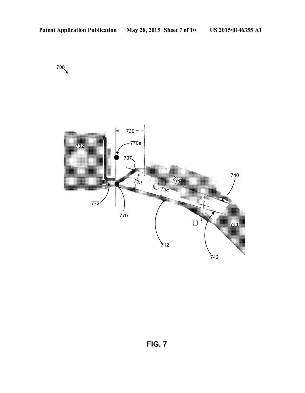 ALIGNMENT OF COMPONENTS COUPLED TO A FLEXIBLE SUBSTRATE FOR WEARABLE     DEVICES - diagram, schematic, and image 08