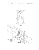 BELT BUCKLE WITH DIGITAL DISPLAY diagram and image