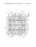 AGITATOR GRID WITH ADJUSTABLE RESTRICTOR ELEMENTS FOR CONCRETE BLOCK     MACHINE diagram and image