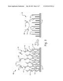 FIRE RESISTANT PANEL INCLUDING VERTICALLY ORIENTED FIRE RETARDANT TREATED     FIBERS AND AN ADAPTIVE COVERING MATERIAL diagram and image